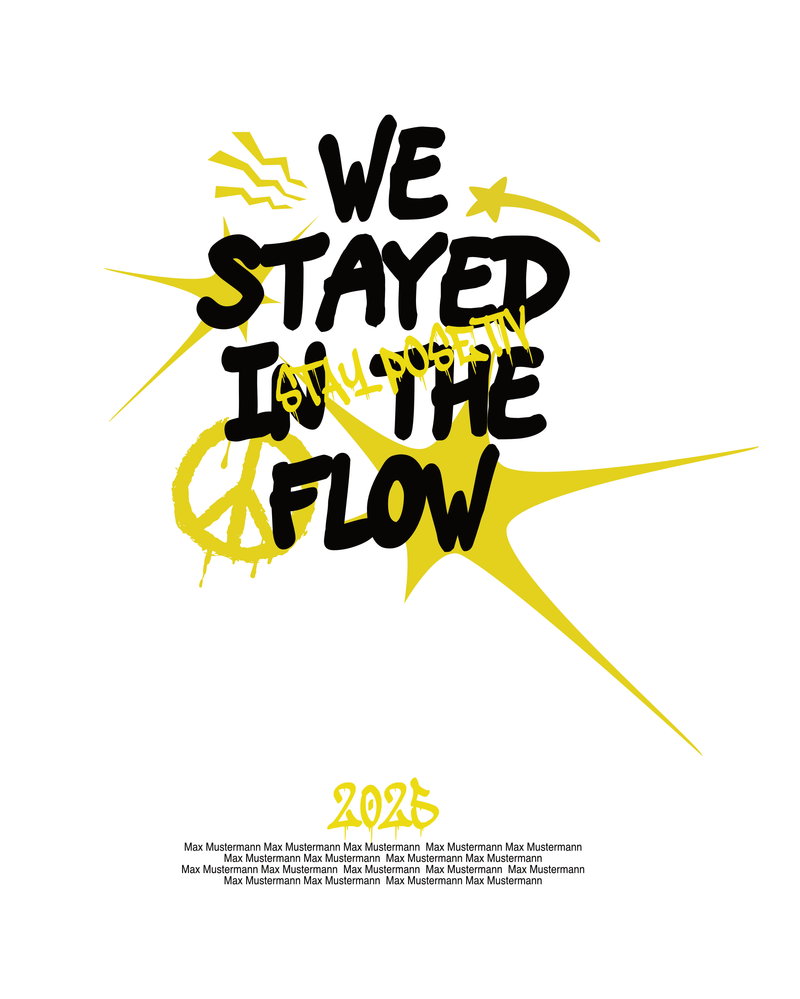 #10 "WE STAYED IN THE FLOW"  - BASIC Hoodie -  47101