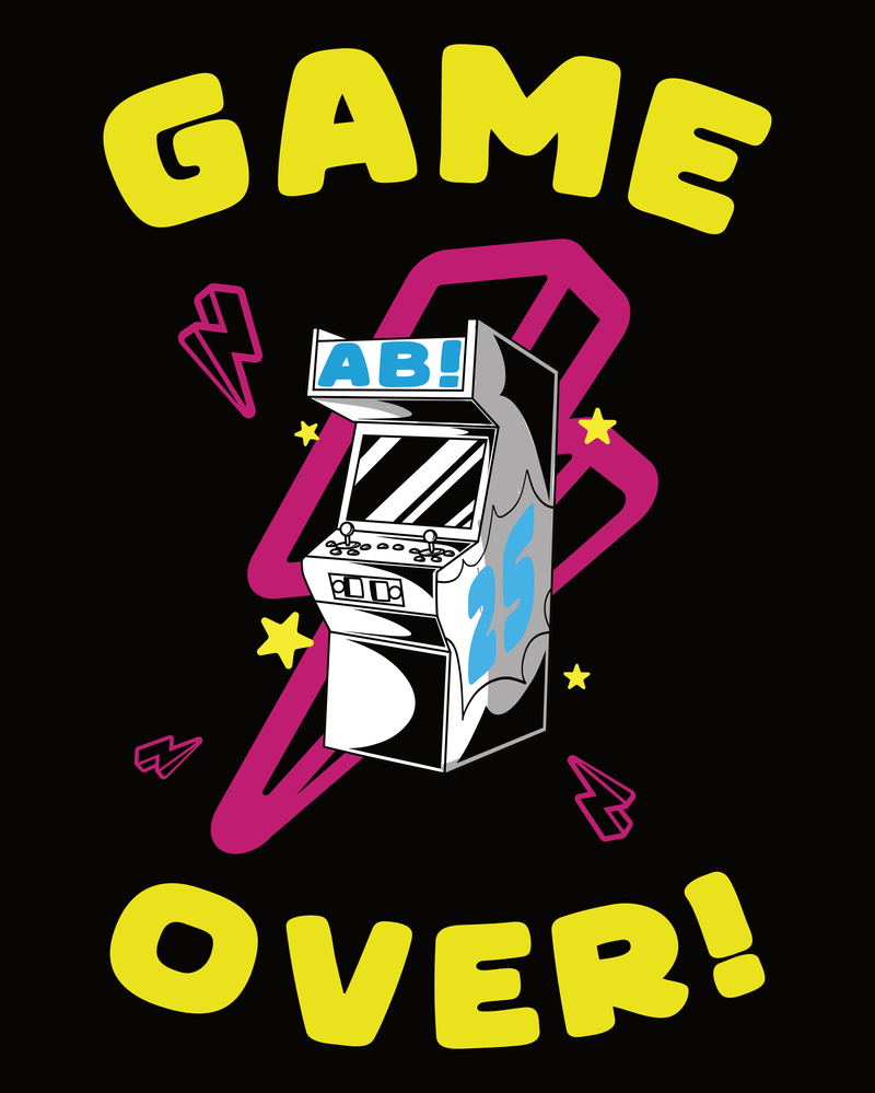 #11 "GAME OVER" - BASIC Hoodie -  47101
