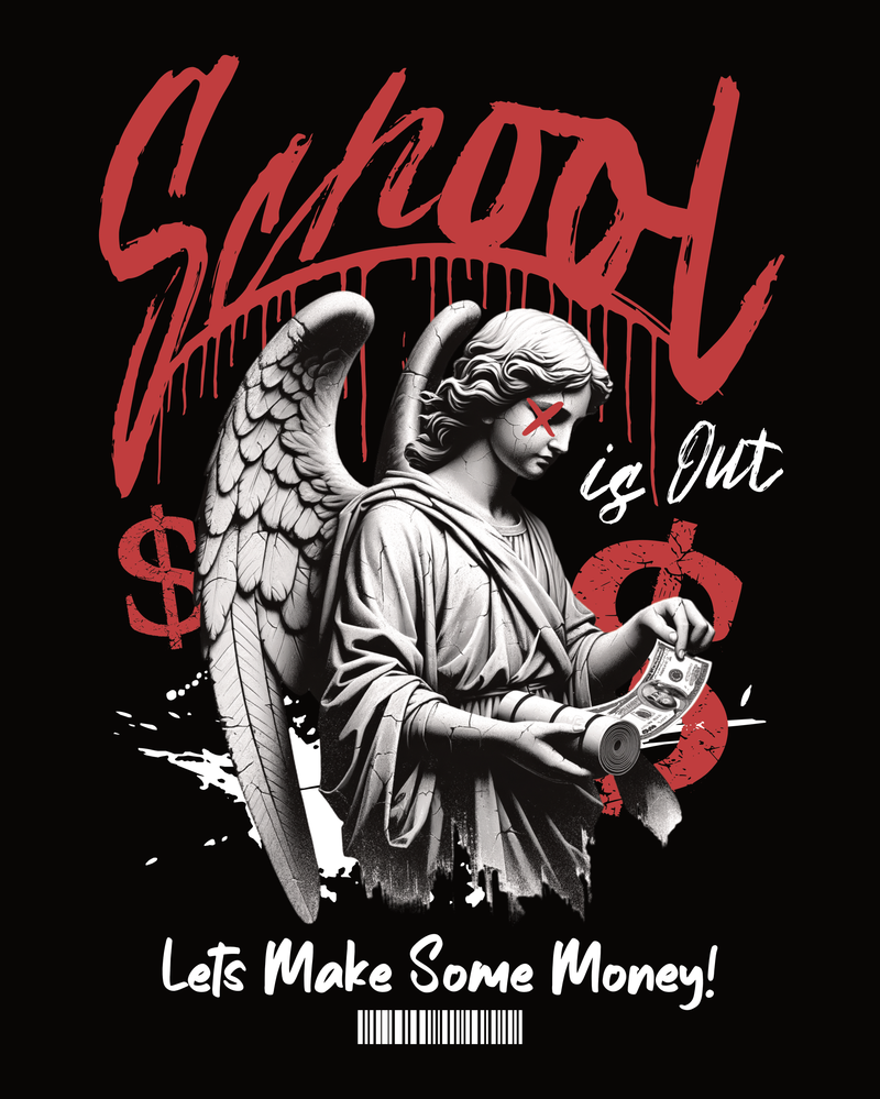 #18 "LETS MAKE SOME MONEY" - BASIC Hoodie -  47101