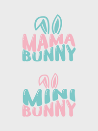 #21 "MAMA BUNNY + MINI BUNNY" Partner T-Shirt