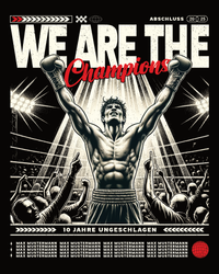 #1 "WE ARE THE CHAMPIONS" - BIO Hoodie - WU33B