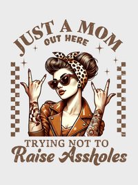 #18 "JUST A MOM" T-Shirt