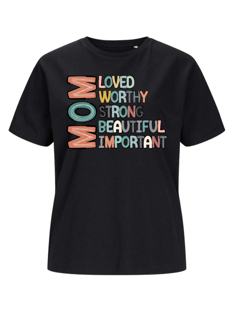 #13 "LOVED MOM" T-Shirt