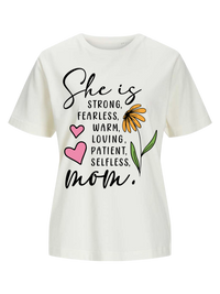 #1 "SHE IS MOM" T-Shirt