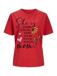 #1 "SHE IS MOM" T-Shirt