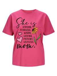 #1 "SHE IS MOM" T-Shirt
