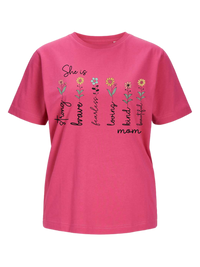 #16 "SHE IS MOM 2.0" T-Shirt