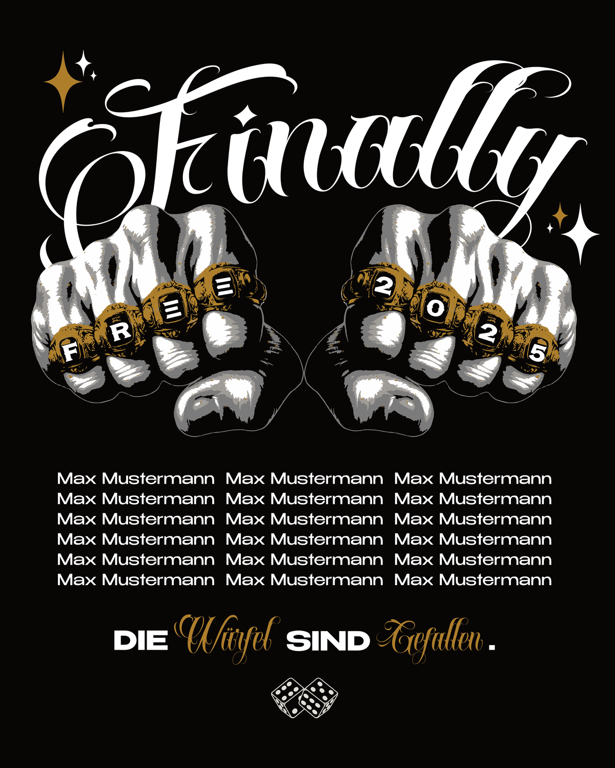 #29 "FINALLY FAUST DRAUF" - BASIC Shirt -