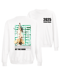 #12 "GRADUATE"  - BASIC Sweat - ID002