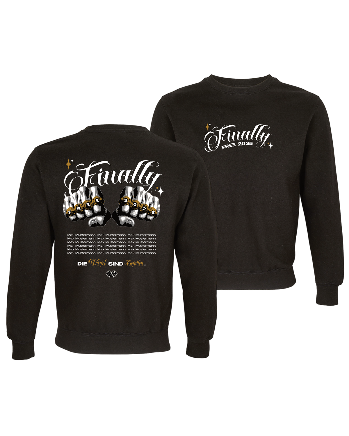 #29 "FINALLY FAUST DRAUF" - BASIC Sweat - ID002