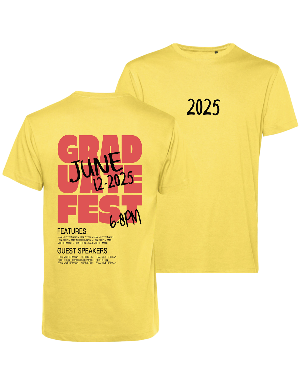 #16 "GRADUATE FEST" - BIO Shirt -