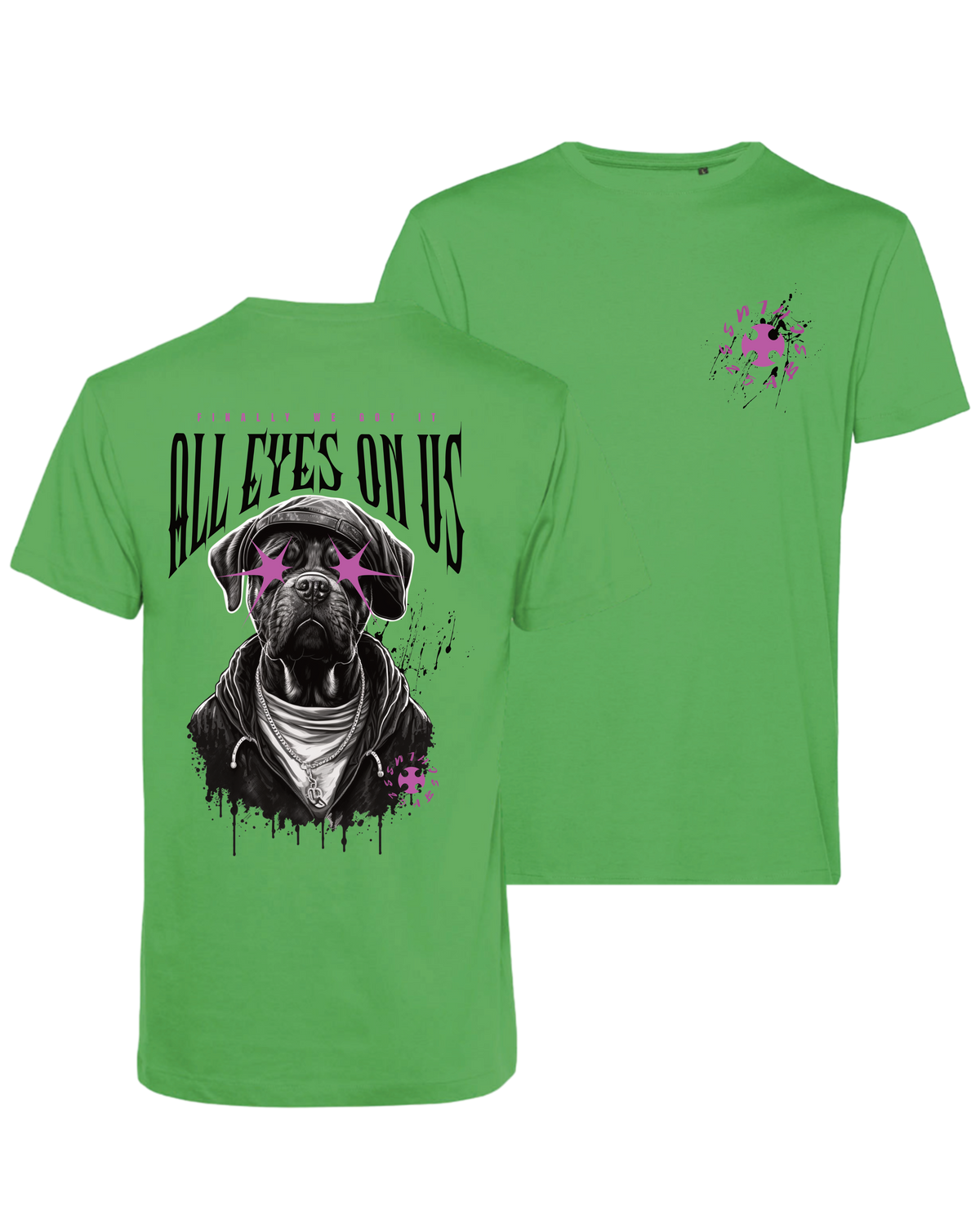 #24 "DOG EYES ON US" - BIO Shirt -