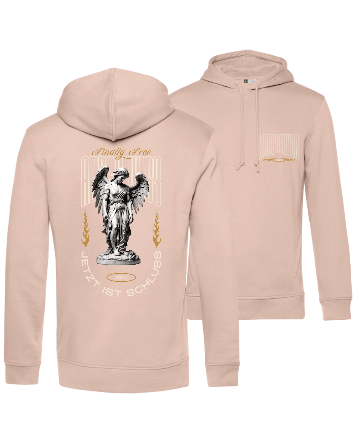 #28 "JETZT IST SCHLUSS" - BIO Hoodie - WU33B