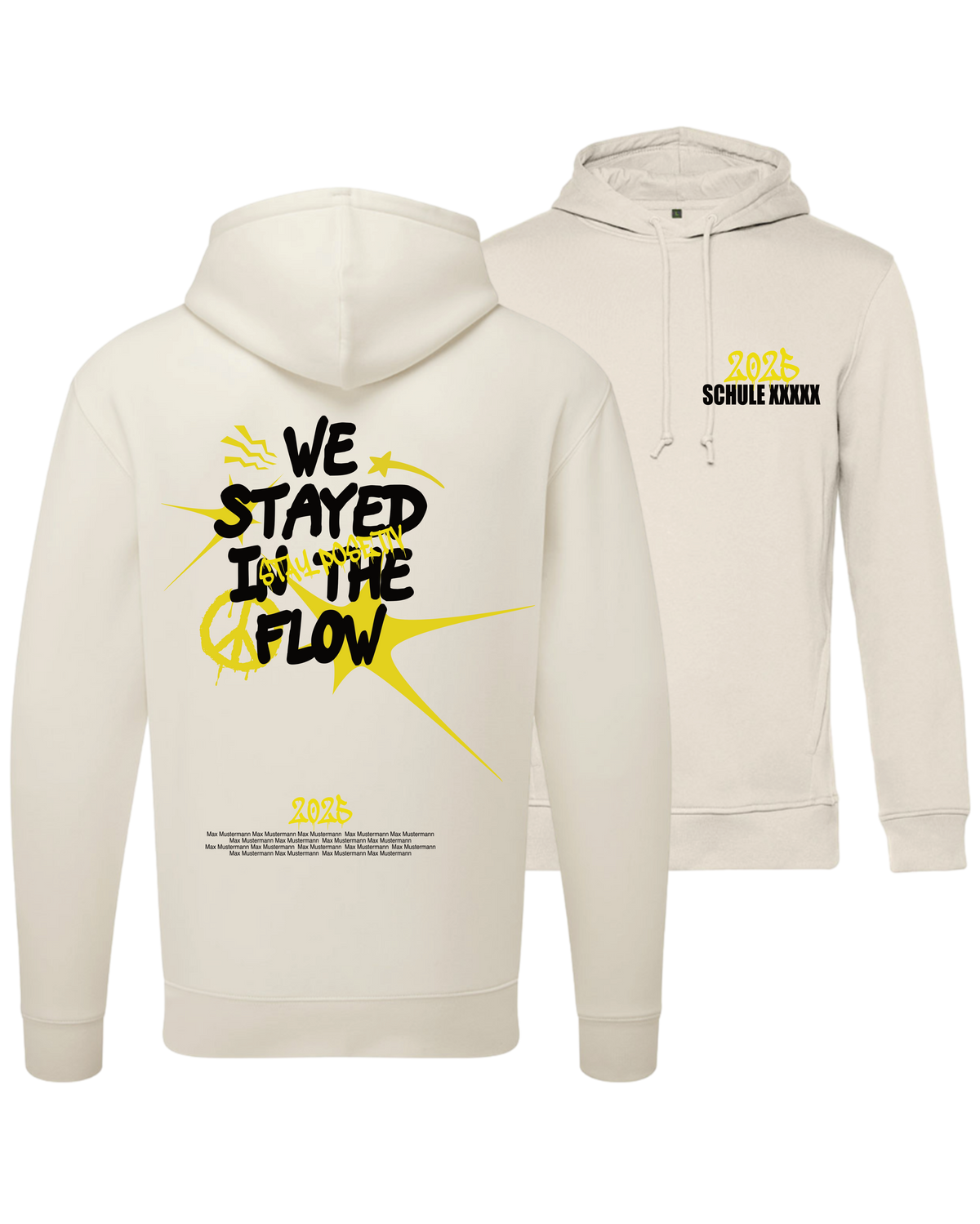 #10 "WE STAYED IN THE FLOW" - BIO Hoodie - WU33B