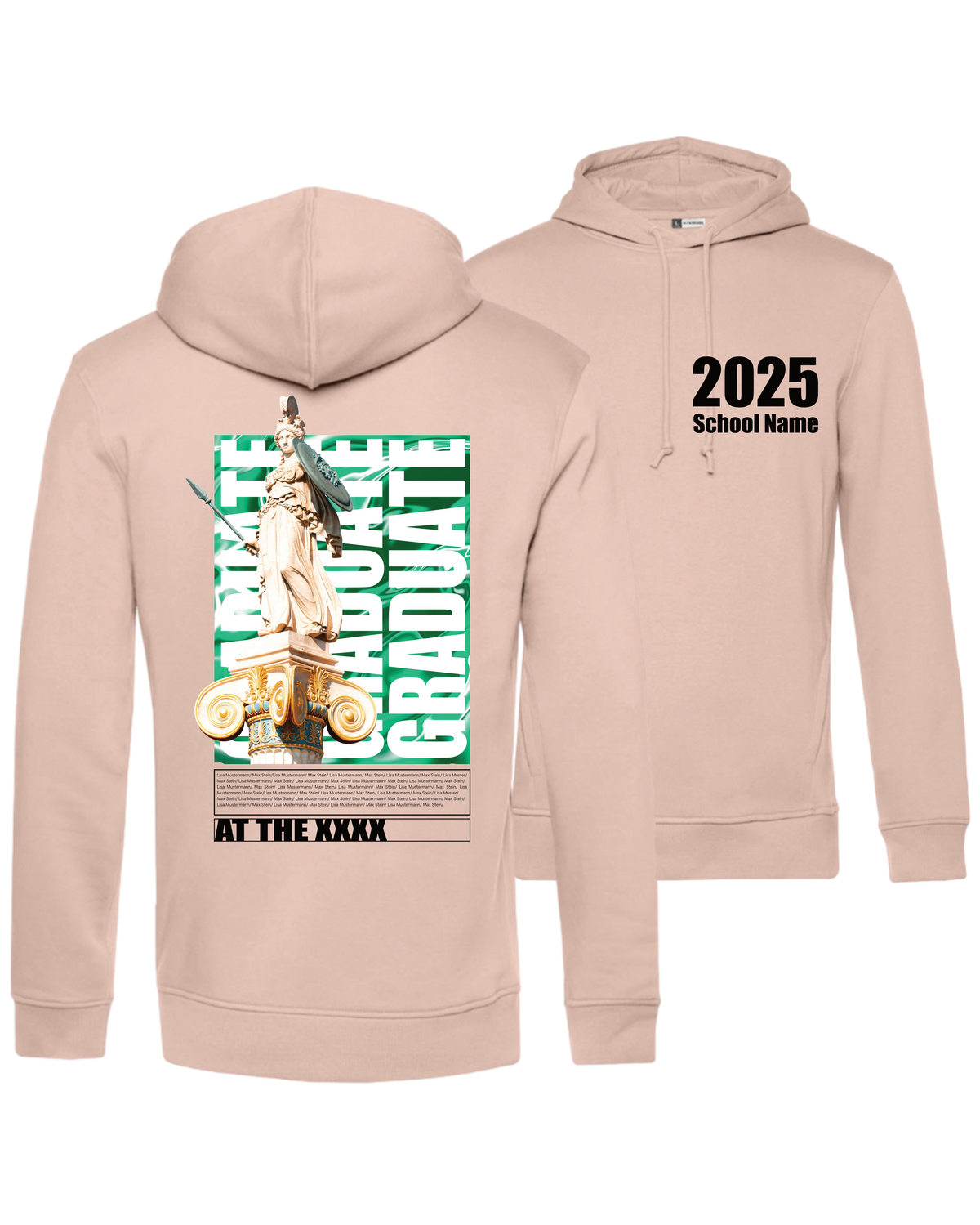 #12 "GRADUATE" - BIO Hoodie - WU33B