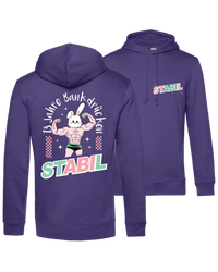 #7 "STABIL"   - BIO Hoodie - WU33B