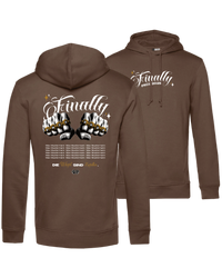 #29 "FINALLY FAUST DRAUF" - BIO Hoodie - WU33B