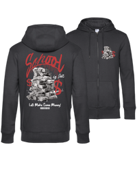#19 " MAKE SOME MONEY 2.0" - PREMIUM Zip Jacket - WU03K