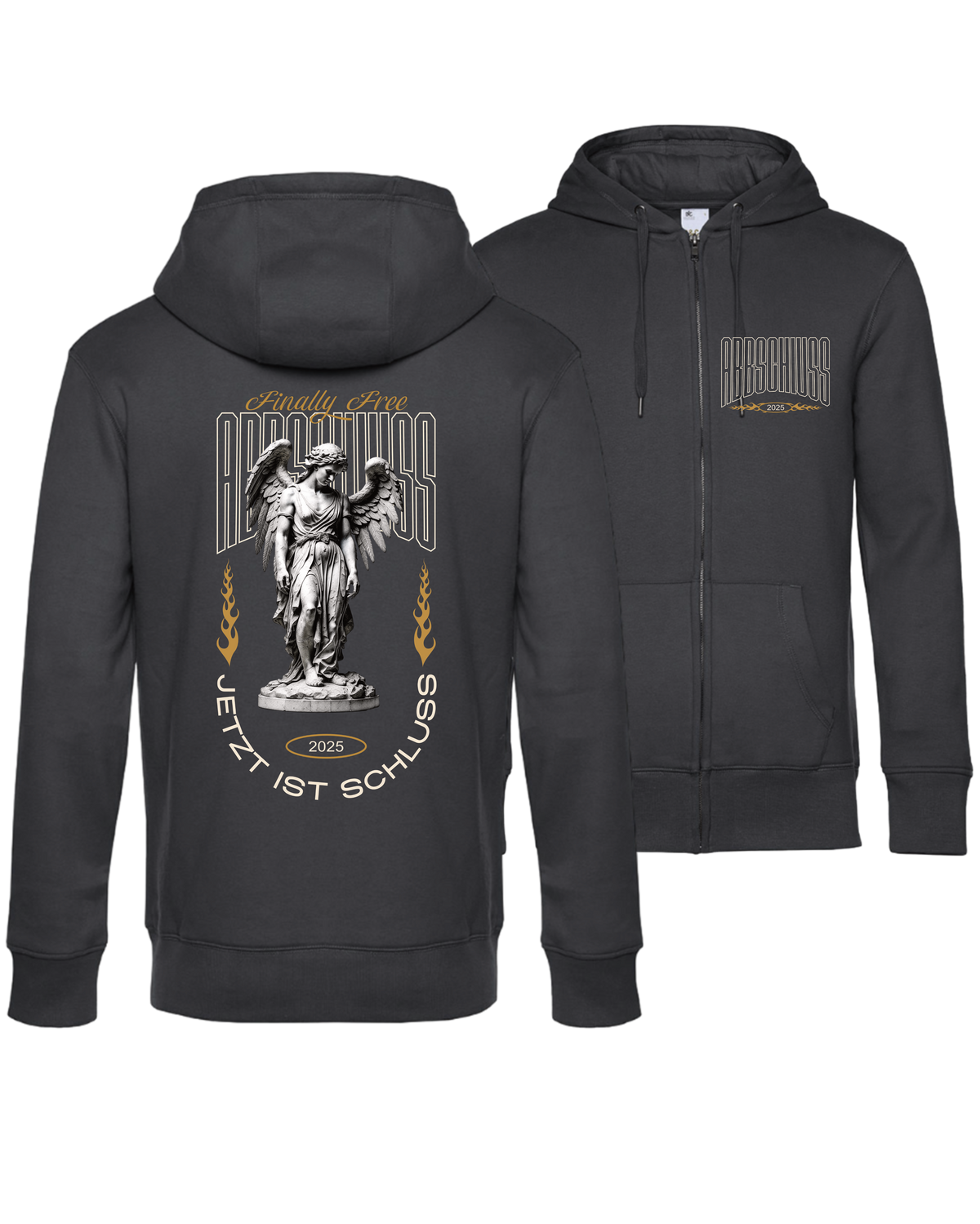 #28 "JETZT IST SCHLUSS" - PREMIUM Zip Jacket - WU03K