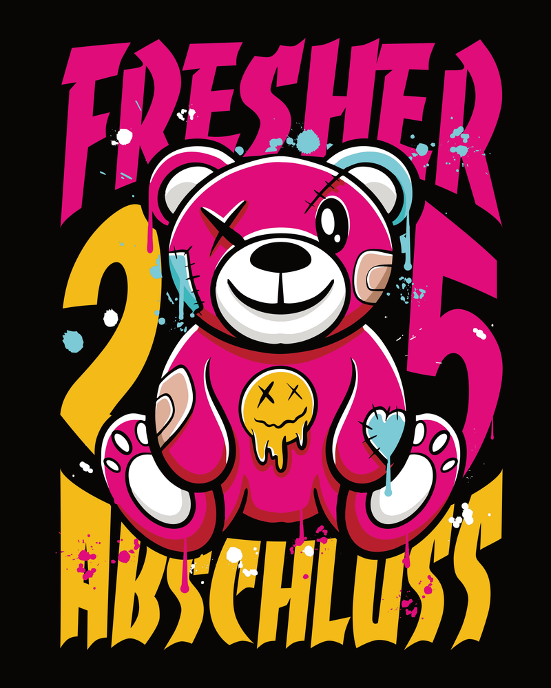 #20 "FRESHER ABSCHLUSS" - BASIC Hoodie -  47101