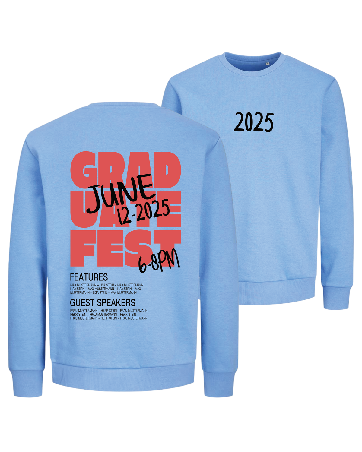 #16 "GRADUATE FEST" - BIO Sweat - BLK3900