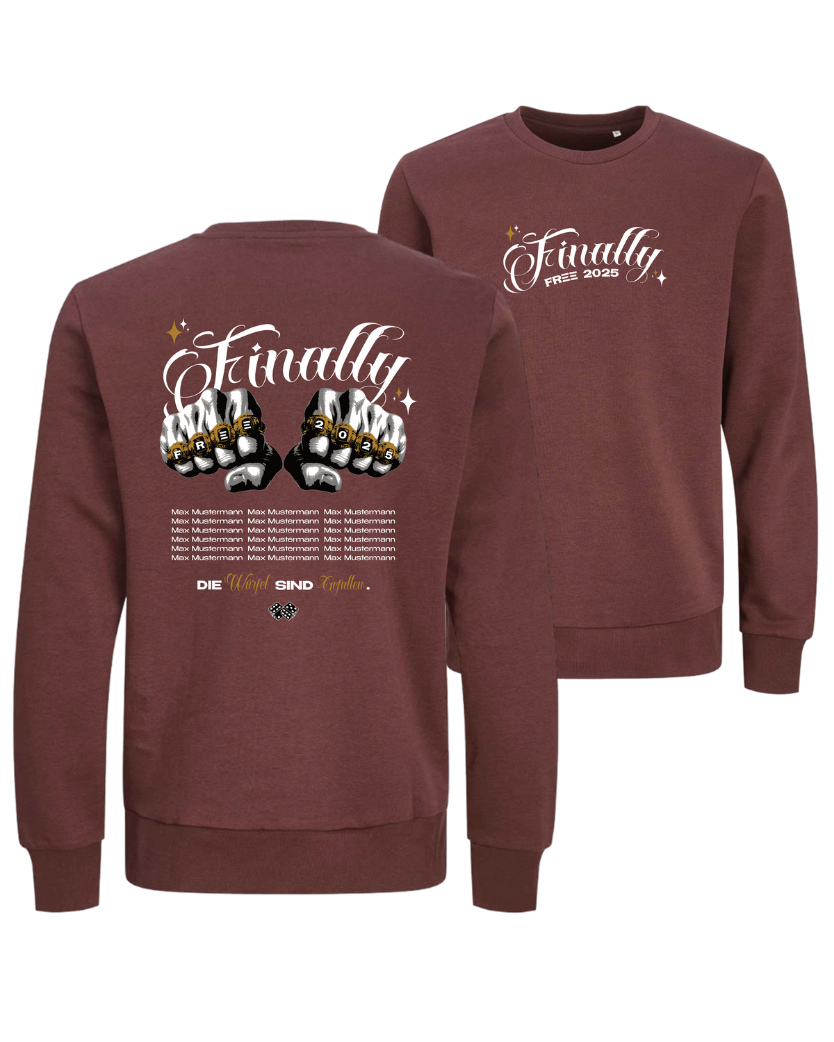 #29 "FINALLY FAUST DRAUF" - BIO Sweat - BLK3900