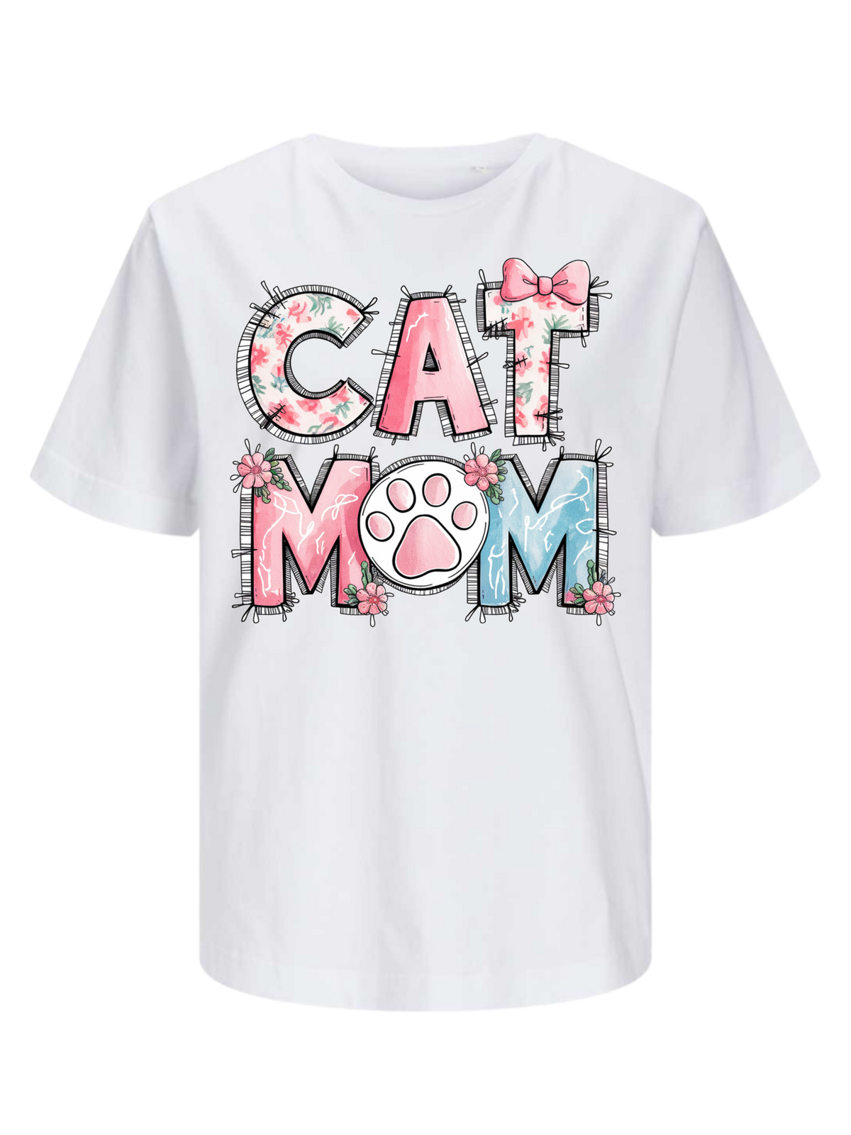 #6 "CAT MOM" T-Shirt