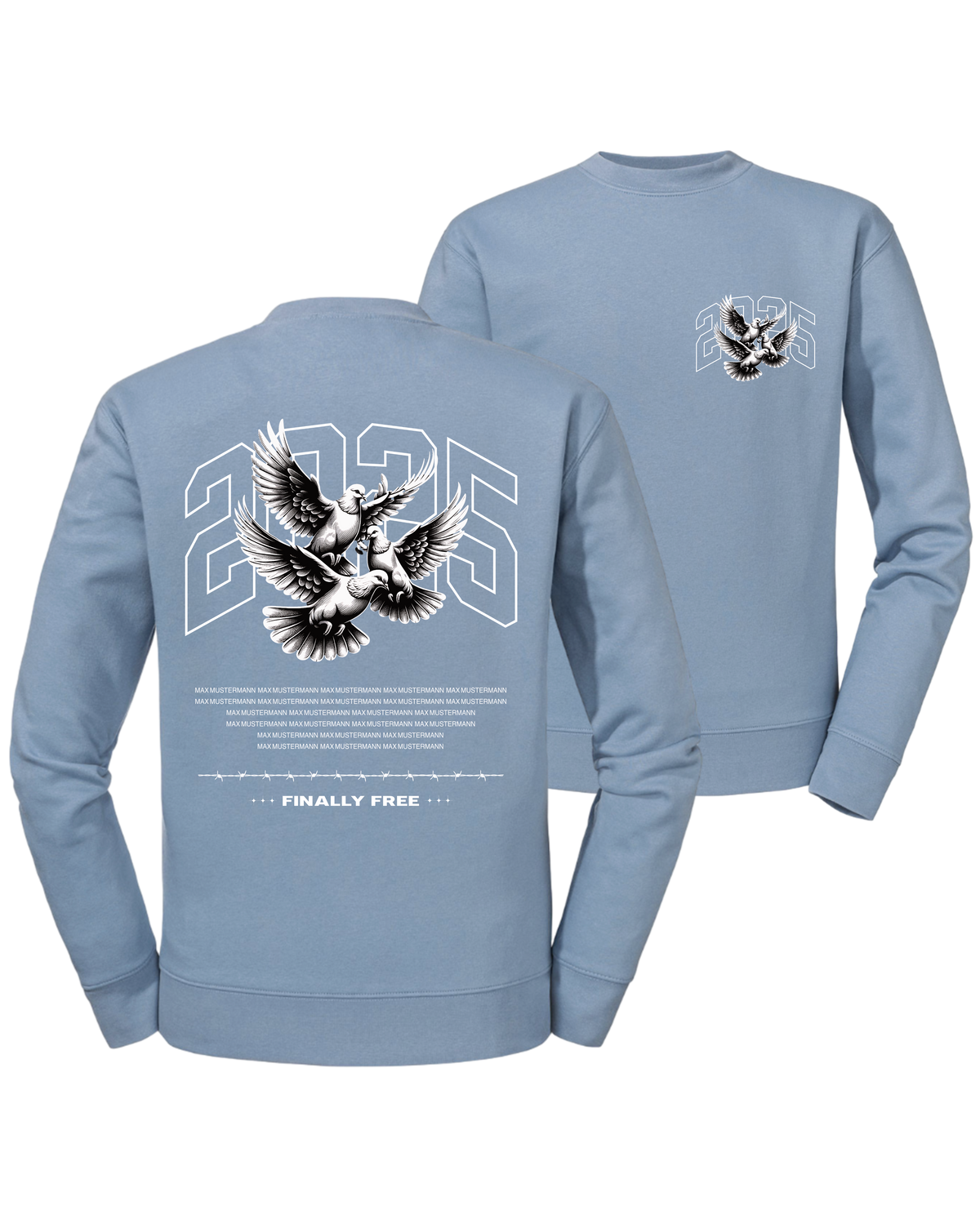 #22 "FREE LIKE BIRDS" - PREMIUM Sweat - R-262M-0