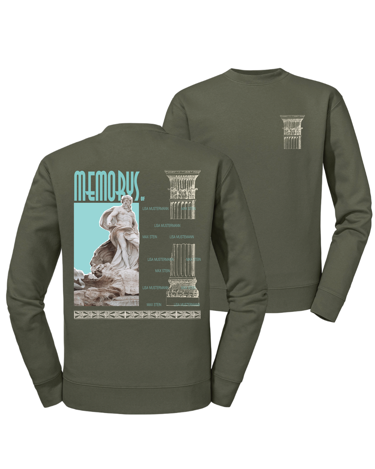 #14 "MEMORYS" - PREMIUM Sweat - R-262M-0