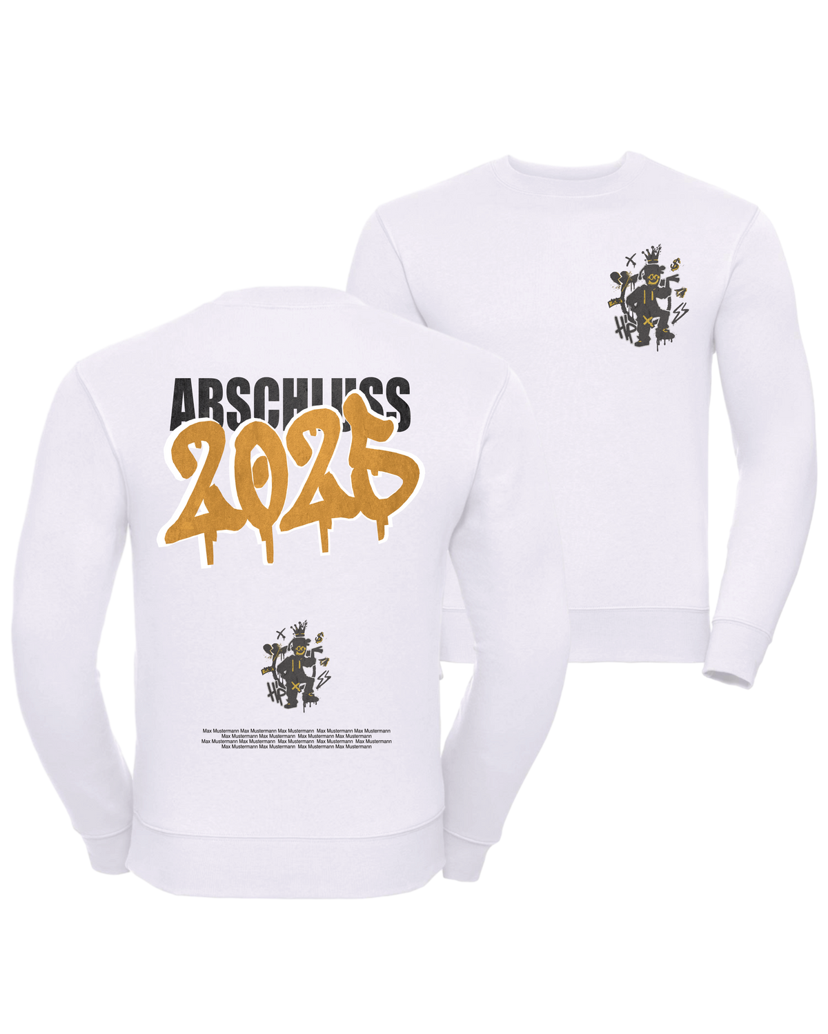 #6 "ABSCHLUSS20XX"  - PREMIUM Sweat - R-262M-0