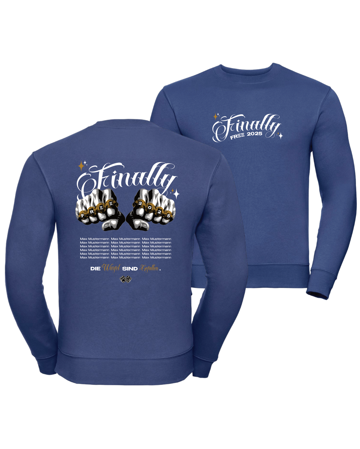 #29 "FINALLY FAUST DRAUF" - PREMIUM Sweat - R-262M-0