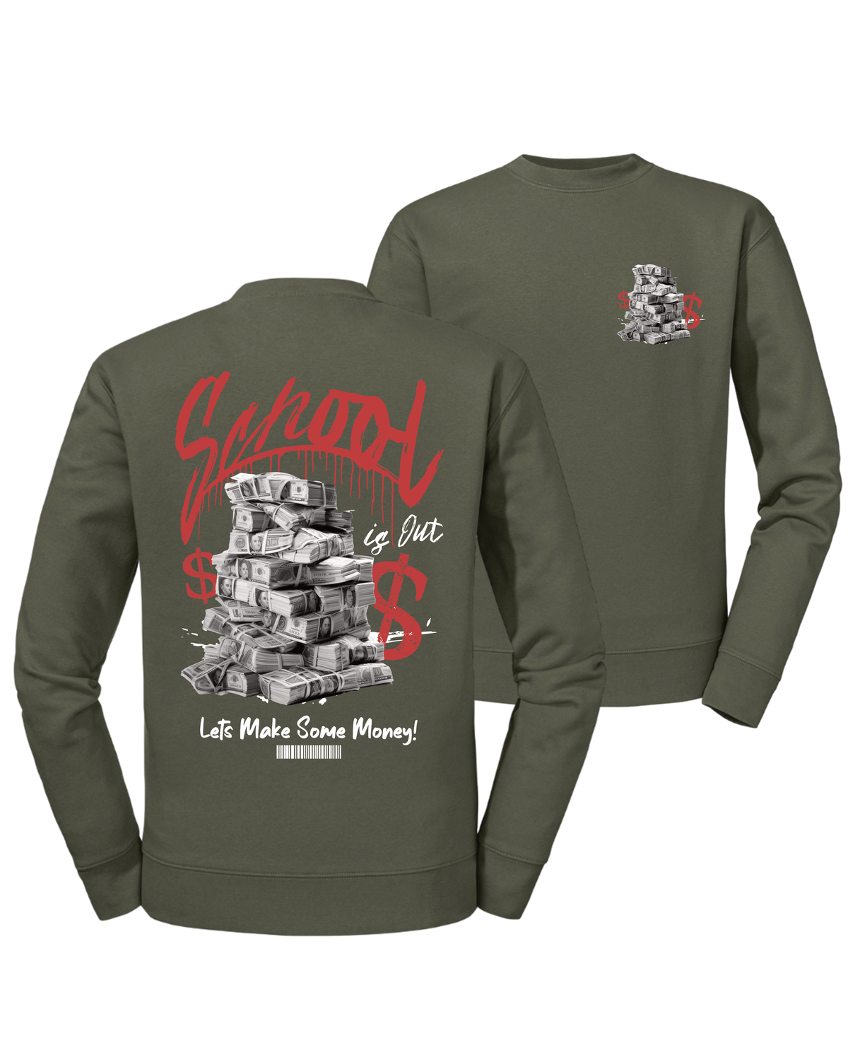 #19 " MAKE SOME MONEY 2.0" - PREMIUM Sweat - R-262M-0