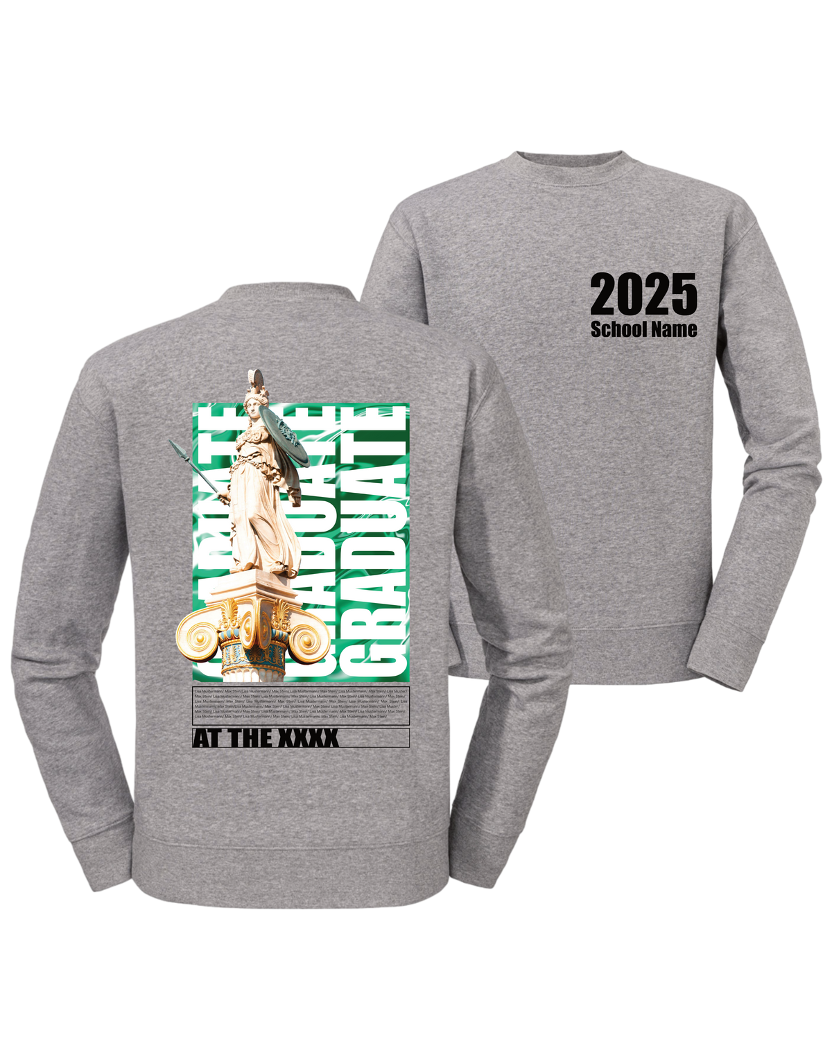 #12 "GRADUATE" - PREMIUM Sweat - R-262M-0