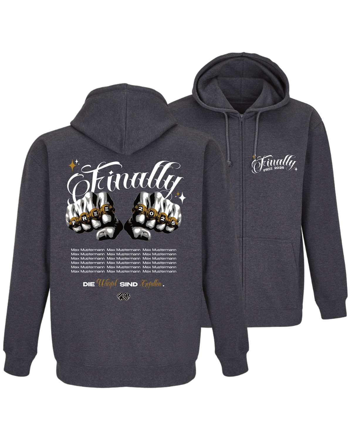 #29 "FINALLY FAUST DRAUF" - BASIC Zip Jacket -