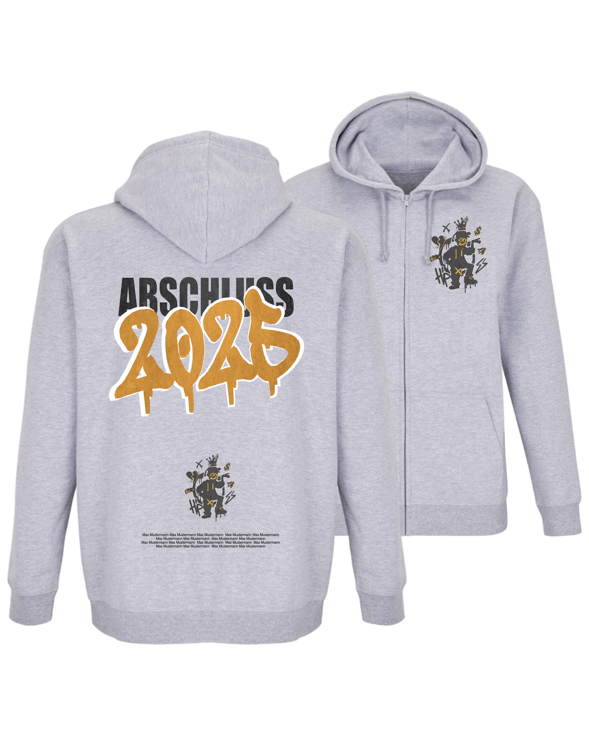 #6 "ABSCHLUSS20XX" - BASIC Zip Jacket - 03812