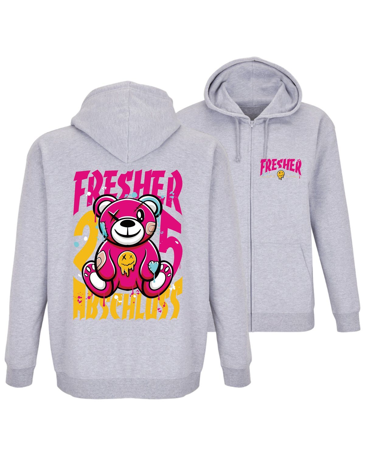 #20 "FRESHER ABSCHLUSS" - BASIC Zip Jacket -