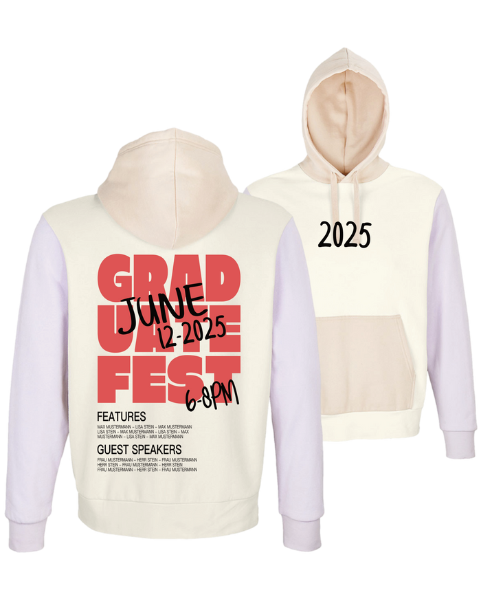 #16 "GRADUATE FEST" - EXTRAVAGANT Hoodie -