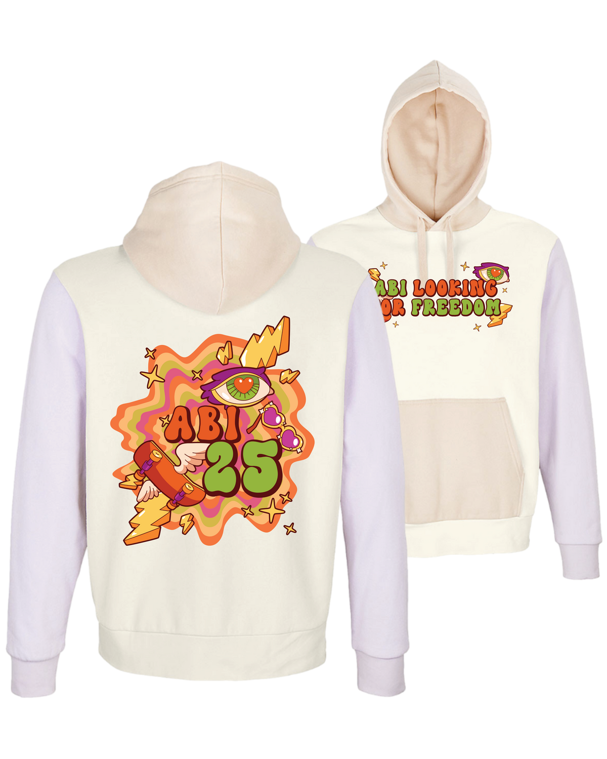 #9 "ABI LOOKING FOR FREEDOM"   - EXTRAVAGANT Hoodie -