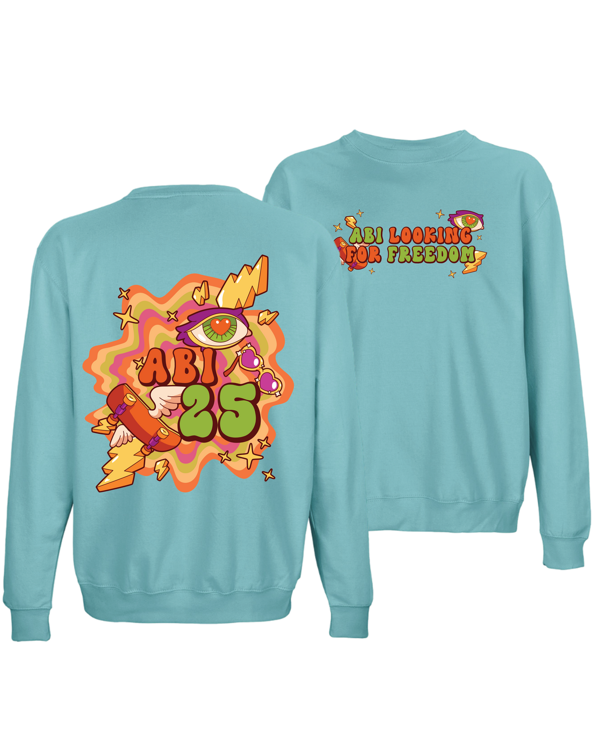 #9 "ABI LOOKING FOR FREEDOM"  - BASIC Sweat -  03814
