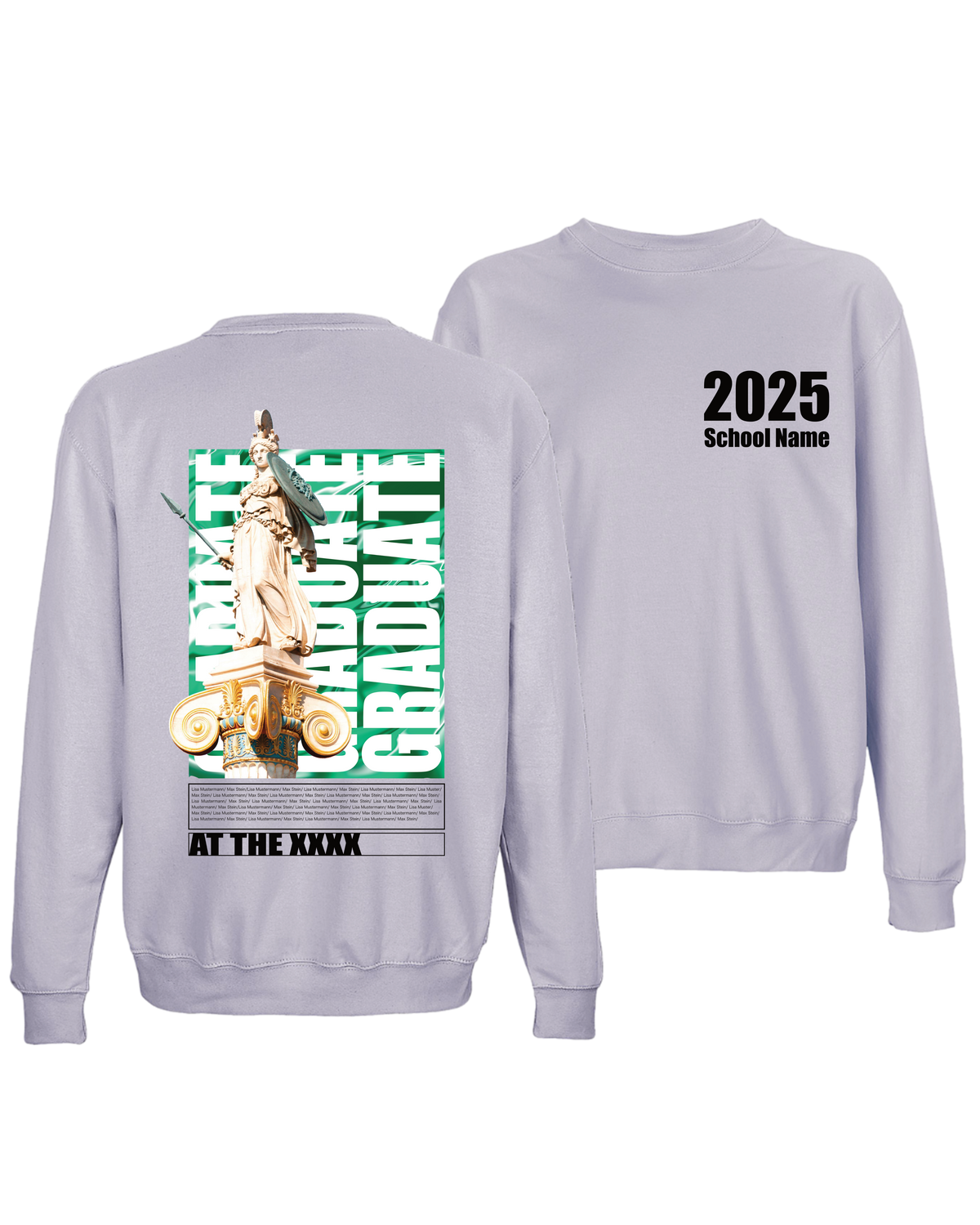 #12 "GRADUATE" - BASIC Sweat -  03814