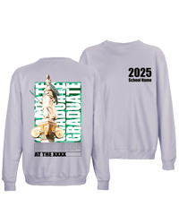#12 "GRADUATE" - BASIC Sweat -  03814