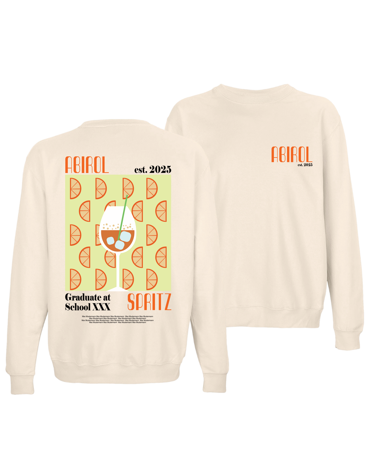 #4 "ABIROL SPRITZ" - BASIC Sweat -  03814