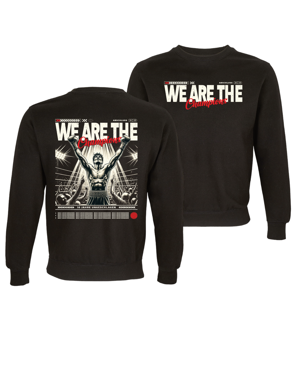 #1 "WE ARE THE CHAMPIONS" - BASIC Sweat -  03814