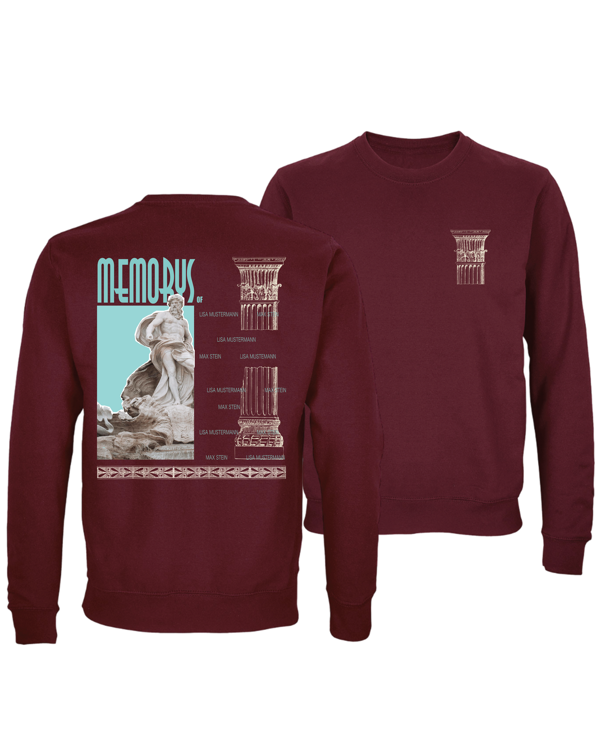 #14 "MEMORYS" - BASIC Sweat -  03814