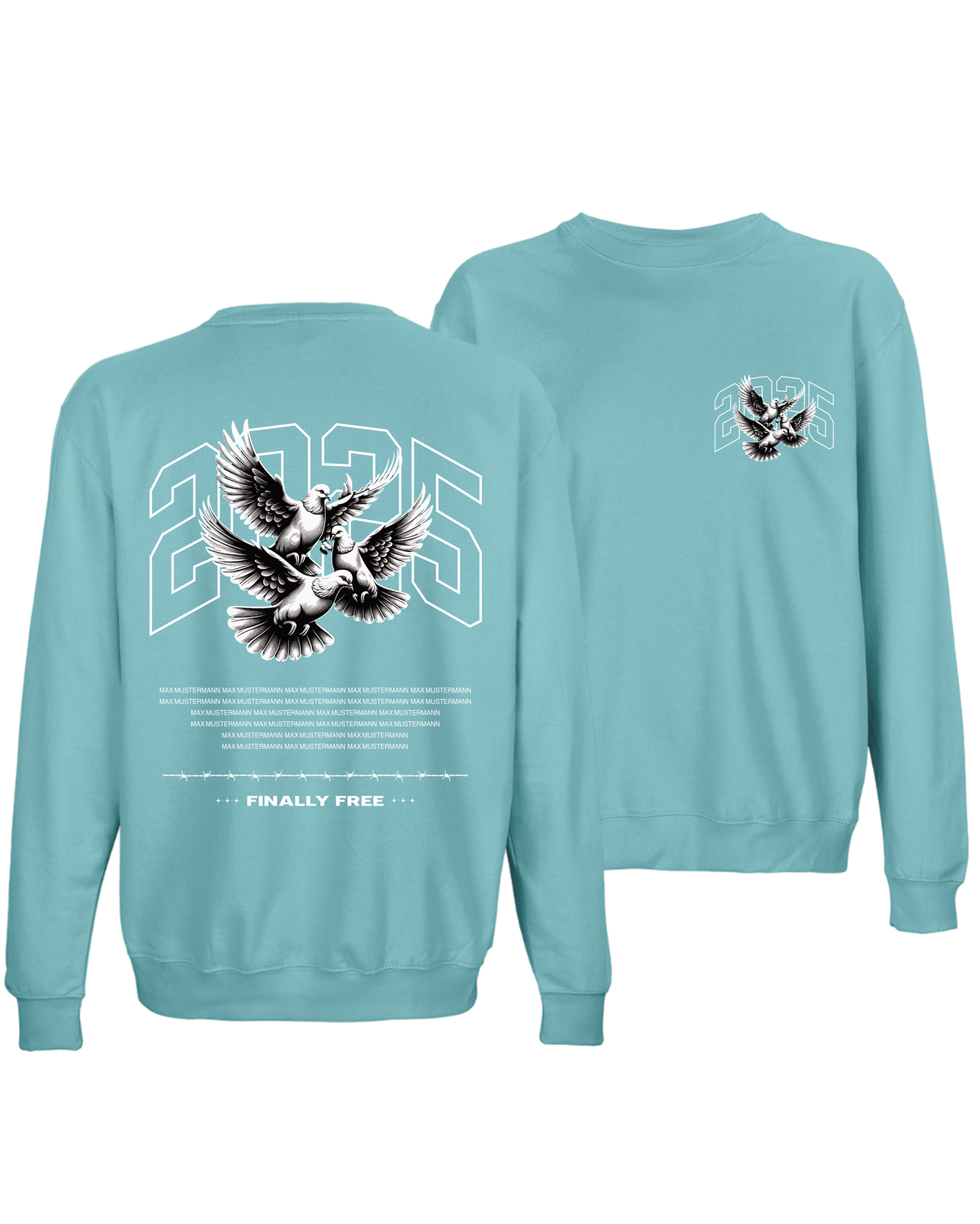 #22 "FREE LIKE BIRDS" - BASIC Sweat -  03814