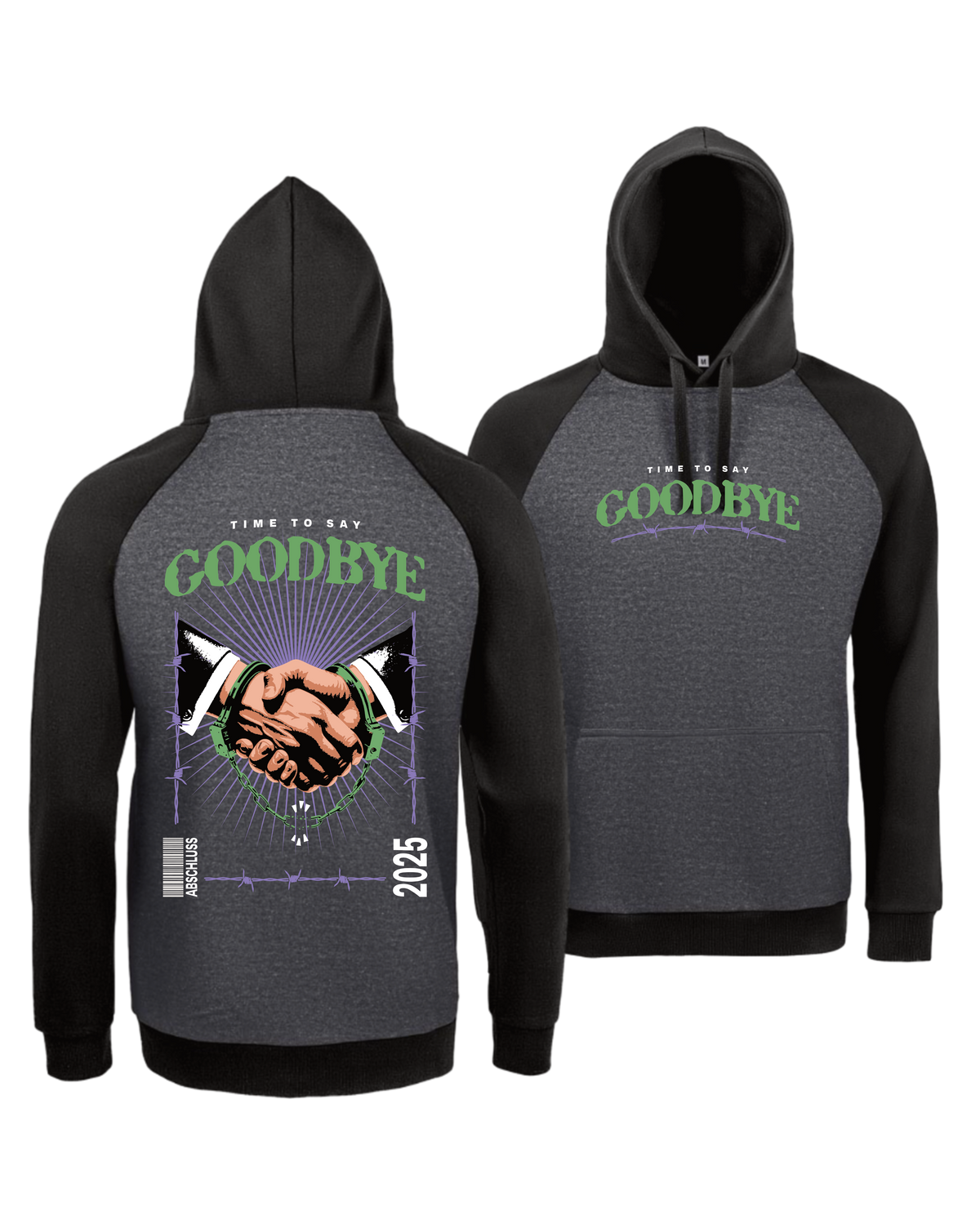 #26 "TIME TO SAY GOODBYE" - EXTRAVAGANT Hoodie - 02998