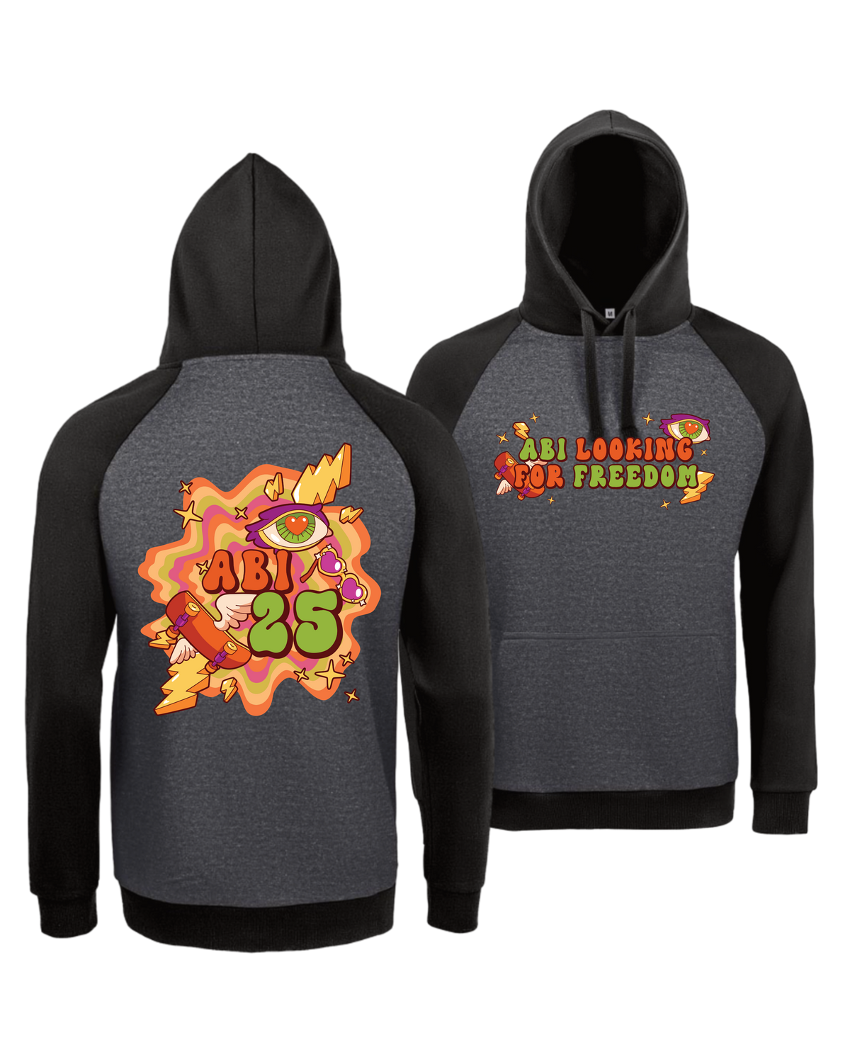 #9 "ABI LOOKING FOR FREEDOM" - EXTRAVAGANT Hoodie - 02998