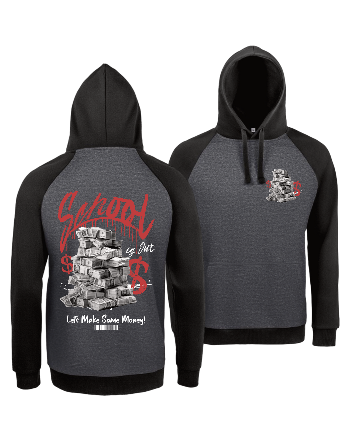 #19 " MAKE SOME MONEY 2.0" - EXTRAVAGANT Hoodie - 02998