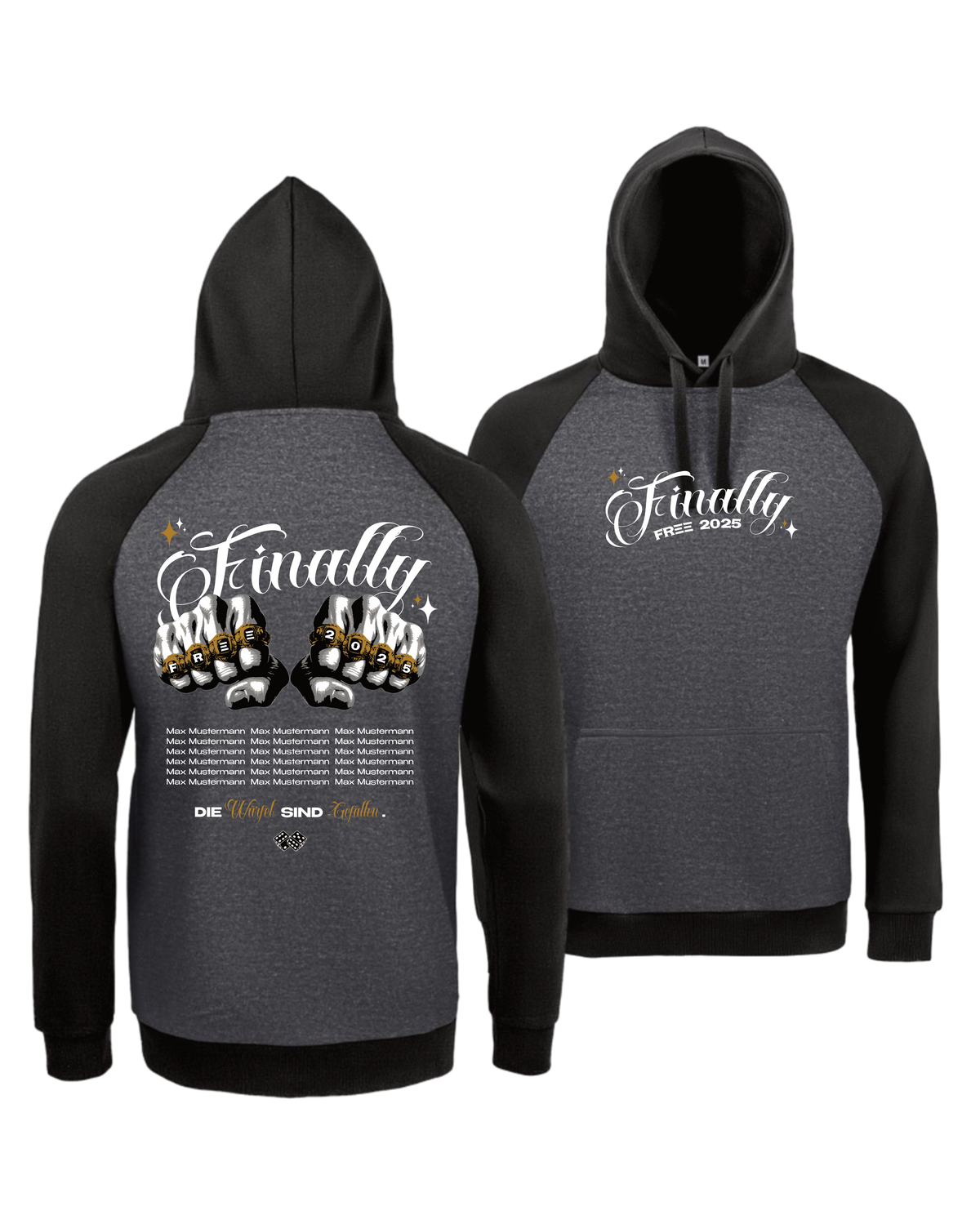 #29 "FINALLY FAUST DRAUF" - EXTRAVAGANT Hoodie - 02998