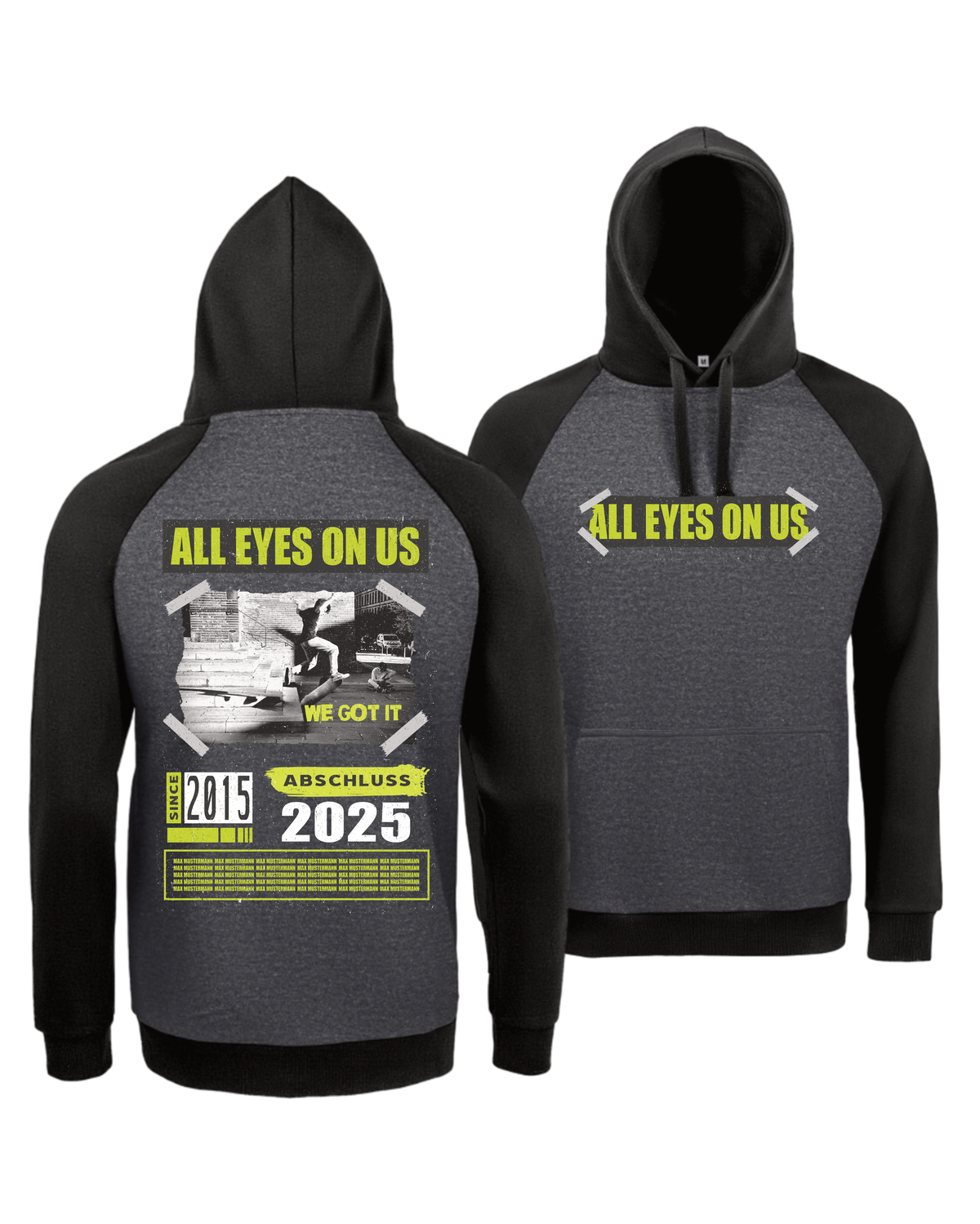 #21 "ALL EYES ON US" - EXTRAVAGANT Hoodie - 02998